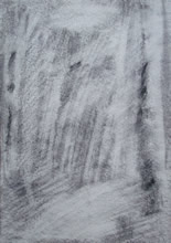 Drawing 5 &nbsp;&nbsp;&nbsp;8.25"x5" &nbsp;&nbsp;conte, graphite on paper 