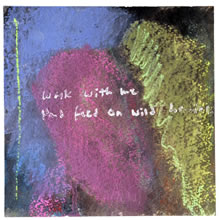 Mahaba's Series #2 8x8 in. mixed media 